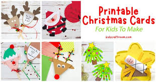 printable christmas cards for kids