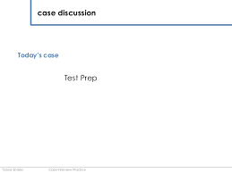 Case Interview Practice Cases in HD Video   MasterTheCase com           