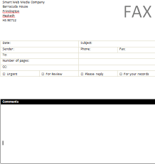 Free fax cover sheet template Download   Printable Calendar Templates