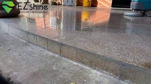 clean the granite floor