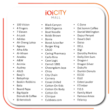 People from putrajaya dont have to go to klcc/pavilion anymore bcs this mall has. ioi city mall shopping mall. Ioi City Mall Here Is The List Of Our Outlets Which Are Facebook