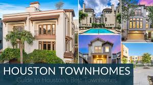 compare houston townhomes
