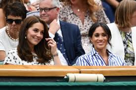 Meghan Markle and Kate Middleton put on a show at Wimbledon; Royals putting  on an act to deceive the public? - IBTimes India