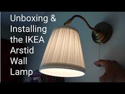 Ikea Arstid Wall Lamp Tutorial