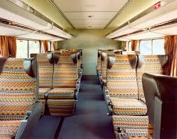coach seating 1980s amtrak
