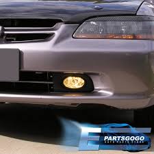 Details About For 2001 2003 Civic 1998 2000 Accord Ex Lx Upgrade Clear Lens Fog Lights Lamp