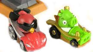 Angry Birds GO Telepods - Pig Rock Raceway Playset & iPad Game - YouTube