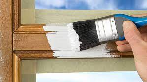 how to paint a window frame