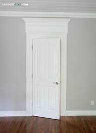 Door And Window Trim Molding With A