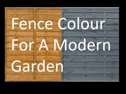 Fence Paint Colour For An Exotic