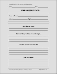 Print this blank handwriting paper for preschool and kindergarten students. Common Core Writing Worksheets Writing State Standards For 2nd Grade Abcteach