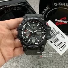 This new shock resistant structure protects modules with a carbon fiber reinforced resin case. 100 Original Casio G Shock Mudmaster Gsg 100 1a8 Grey Shopee Malaysia