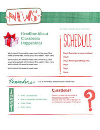 Google Docs Holiday Newsletter Template