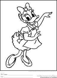 Free, printable coloring pages for adults that are not only fun but extremely relaxing. Disney Coloring Pages Daisy Duck Picture Disney Coloring Pages Daisy Duck Wallpaper