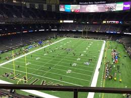 Mercedes Benz Superdome Section 624 Home Of New Orleans Saints