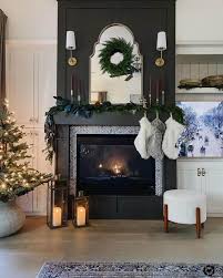 Black Fireplace Mantel Ideas