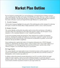 020 Marketing Plan Sample Of Target Market Business Newest