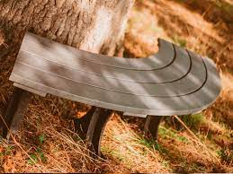 Eco Curved Park Bench