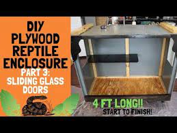Diy 4ft Plywood Reptile Enclosure