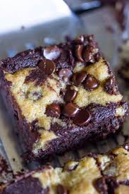 chocolate chip cookie brownies gimme