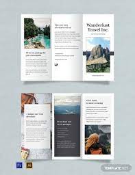 free 24 travel brochures in ms word