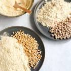 chickpea flour  besan  poore