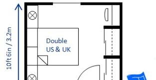 If it's just going to be a spare room if you have guests over for the holidays, you can settle with a 2.8m x 3.0m floor space. Bedroom Average Size For Master Guest And Children Bedroomideaslog Com