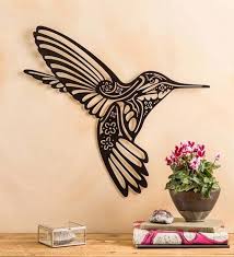 Humming Bird Cutout Wall Art Pets