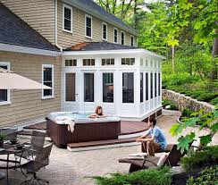 Outdoor Living Space Combinations With