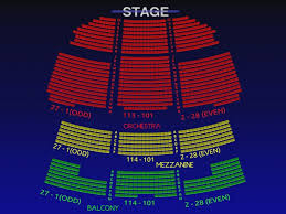 Richard Rodgers Seating Chart Seating Chart