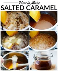 salted caramel sauce recipe food
