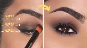 how to 3 layer easy smokey eye