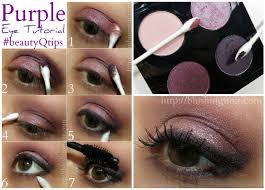 purple eyeshadow tutorial beautyqtips