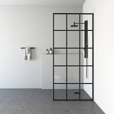 Vigo Mosaic Fixed Frame Shower Screen