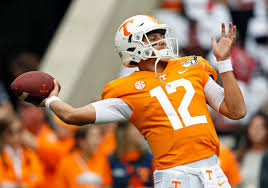 Find out the latest on your favorite ncaaf teams on cbssports.com. Tennessee Volunteers Football Jt Shrout Starting Vs Sc The State