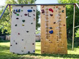 Adjustable Free Standing Climbing Wall