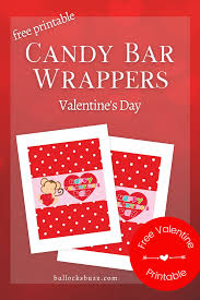 Looking for free printable chocolate bar wrappers for your favours? Printable Candy Bar Wrappers For Valentine S Day Bullock S Buzz