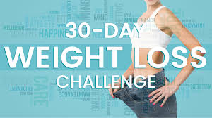 30 day weight loss challenge for