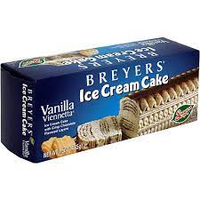 Breyers Viennetta Ice Cream Cake gambar png
