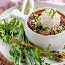red beans and rice with andouille