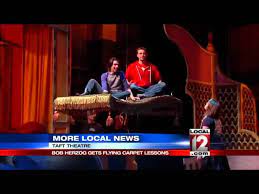 bob herzog gets flying carpet lessons