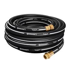 heavy duty contractors water hoses coupled 3 4 in x 50 ft black