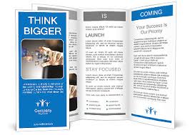 Hand Exciting Information Brochure Template Design Id 0000010650