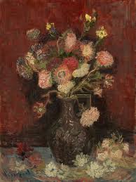 The most comprehensive van gogh resource on the web. Vincent Van Gogh Vase With Chinese Asters And Gladioli Van Gogh Museum