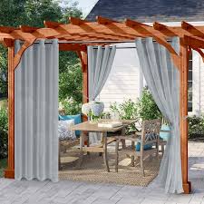 Alts Sheer Outdoor Curtains For