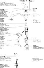 kitchen faucet parts diagram mercial single handle chrome lovely 1 moen schematic troubleshooting
