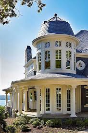 Hampton Shingle Style Lake House With