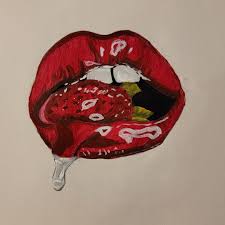 strawberry lips rebeccanestor