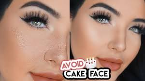 how to avoid cakey foundation stop