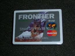 Myfrontier members will earn 1 qualifying mile for each dollar spent on purchases with the card. Frontier Mastercard Credit Card Deck Of Playing Cards With 1 Joker Missing Ebay